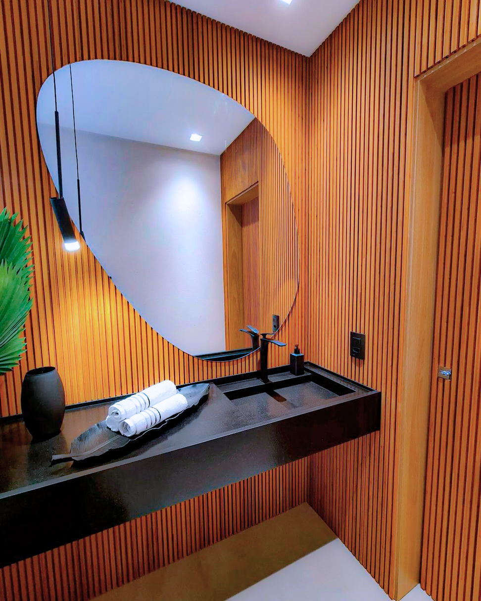 Ambiente com revestimento Stillo