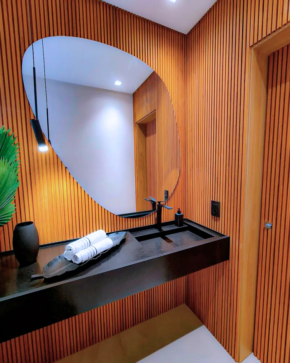 Ambiente com revestimento Stillo